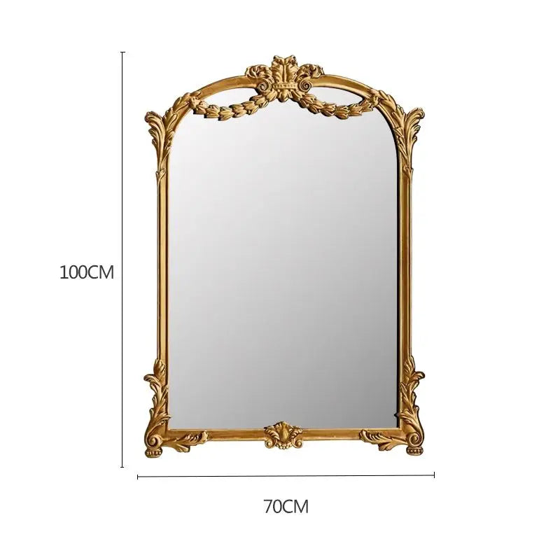 French Vintage Mirror Makeup Living Room Full Body Modern Mirror Aesthetic Design Espejo Cuerpo Entero House Accessories