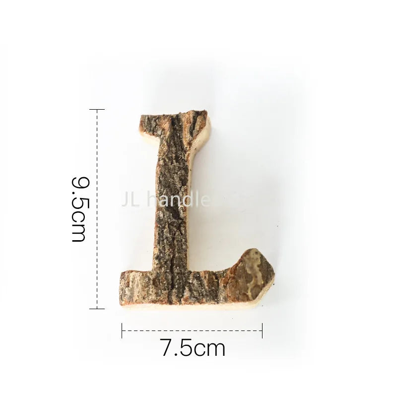 Wooden Letters Home Decor Alphabet Number DIY Home Bar Party Decoration Vintage Natural Home Decoration Accessories for Home