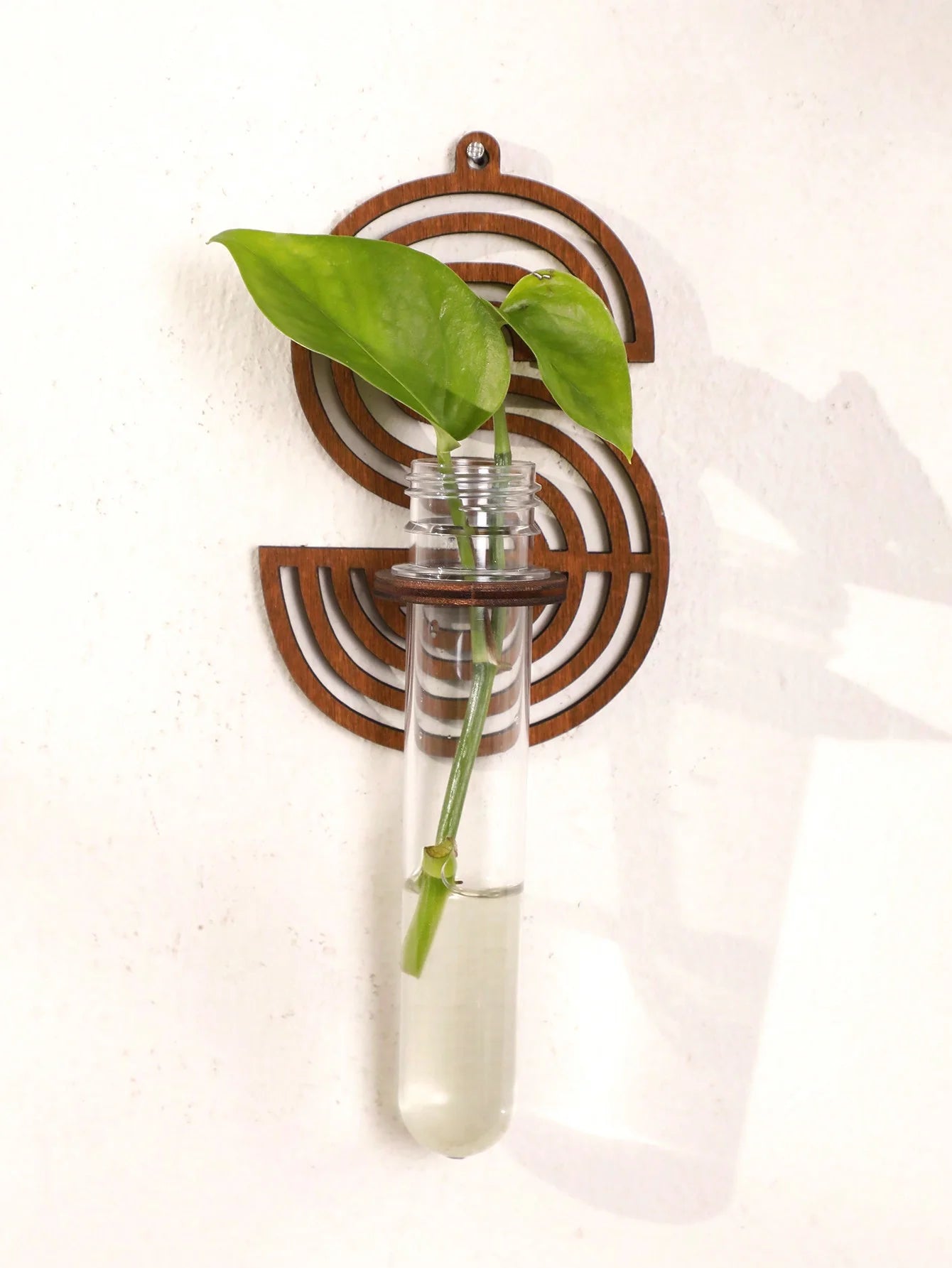 A-Z Alphabet Plant Propagation Stations ，With Wooden Stand，26styles DIY Plant Propagation Tubes， Plant Lover Hydroponics Decor