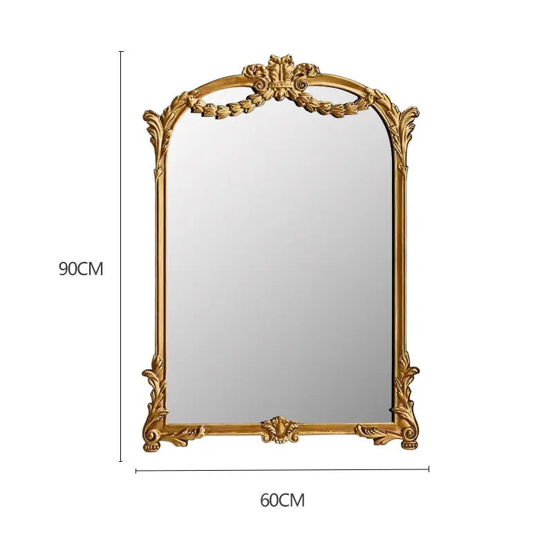 French Vintage Mirror Makeup Living Room Full Body Modern Mirror Aesthetic Design Espejo Cuerpo Entero House Accessories