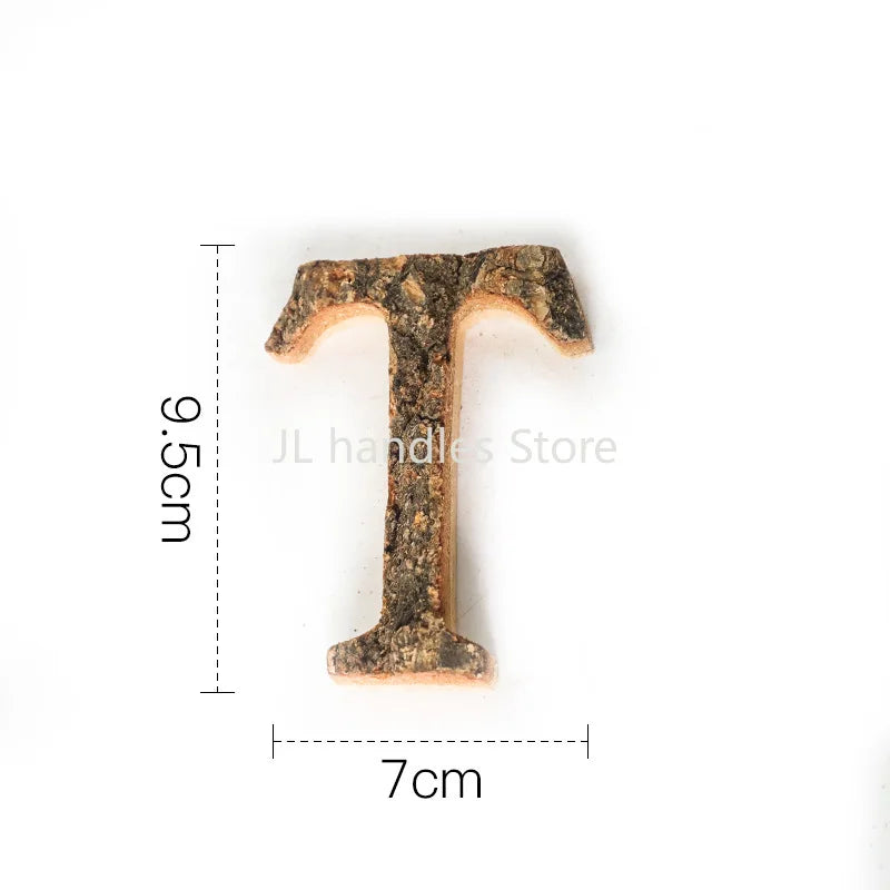 Wooden Letters Home Decor Alphabet Number DIY Home Bar Party Decoration Vintage Natural Home Decoration Accessories for Home