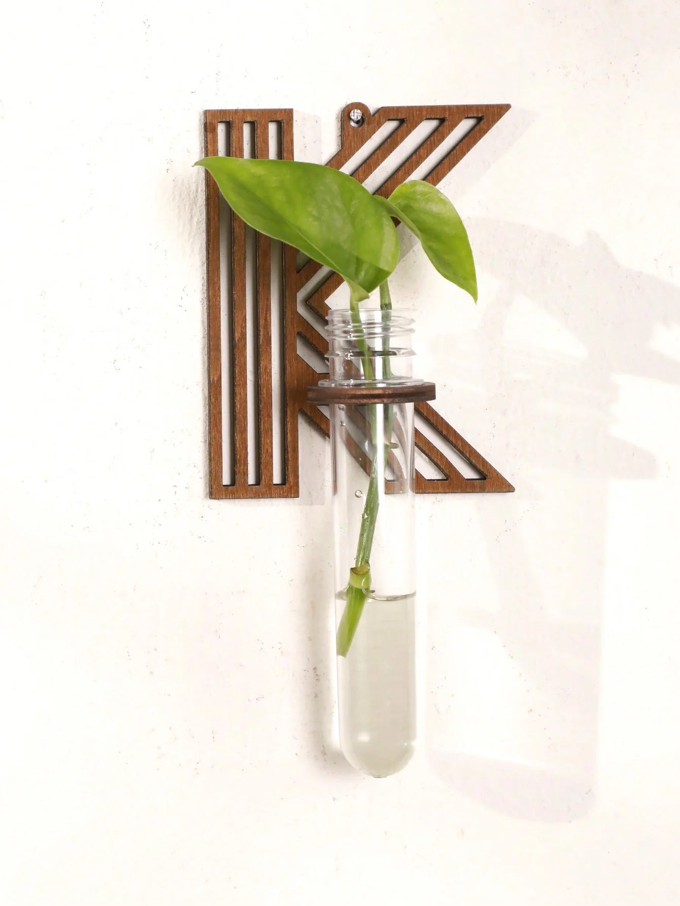 A-Z Alphabet Plant Propagation Stations ，With Wooden Stand，26styles DIY Plant Propagation Tubes， Plant Lover Hydroponics Decor