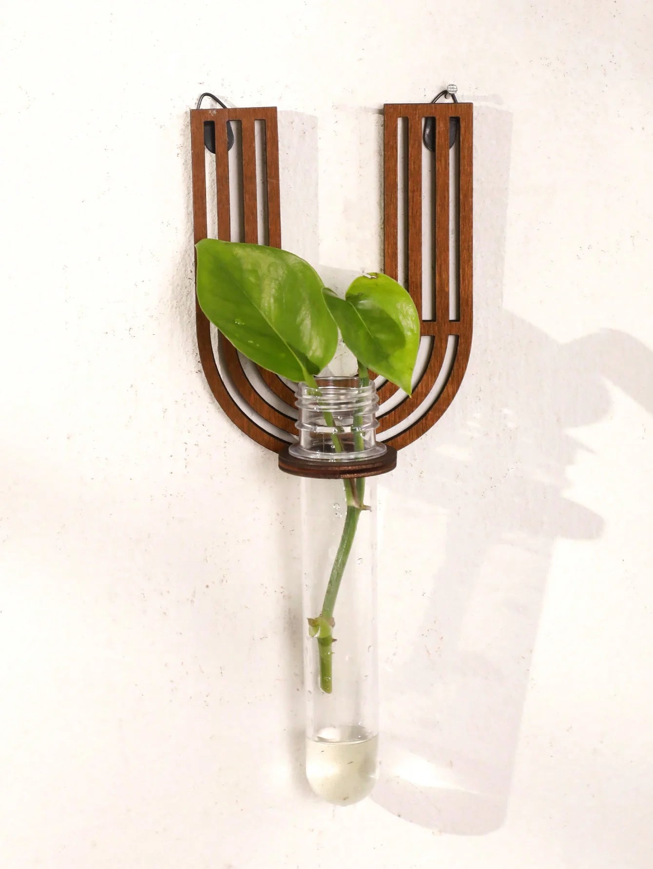 A-Z Alphabet Plant Propagation Stations ，With Wooden Stand，26styles DIY Plant Propagation Tubes， Plant Lover Hydroponics Decor