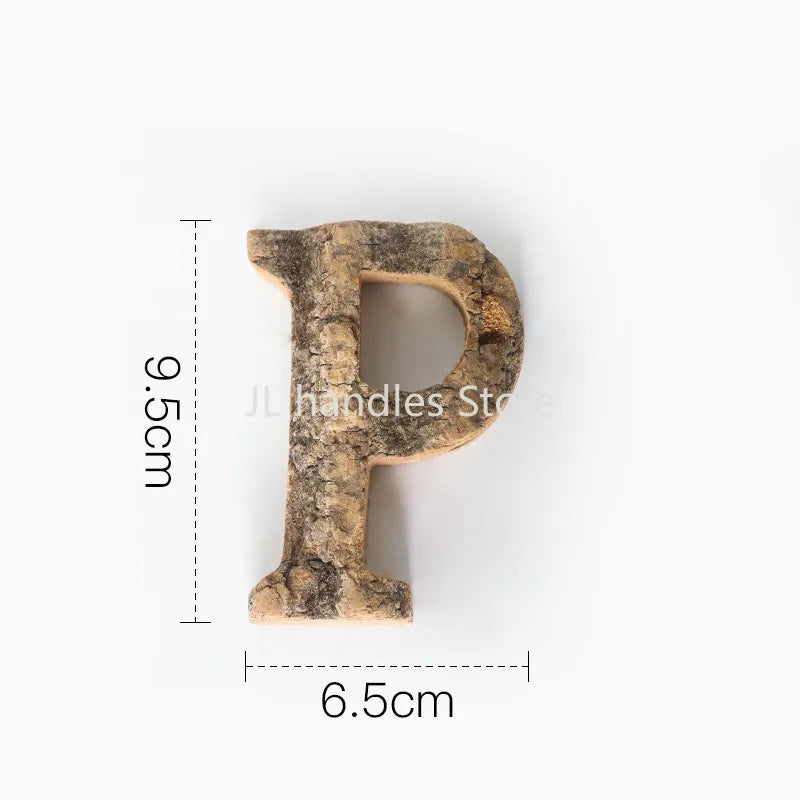Wooden Letters Home Decor Alphabet Number DIY Home Bar Party Decoration Vintage Natural Home Decoration Accessories for Home