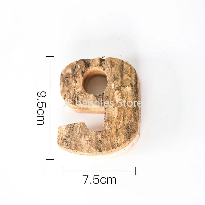 Wooden Letters Home Decor Alphabet Number DIY Home Bar Party Decoration Vintage Natural Home Decoration Accessories for Home
