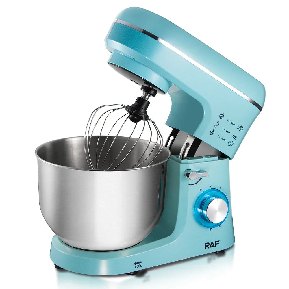 Multifunction 6.8L Kitchen Standing Cake Mixer Bakery Dough Kneading Machines Bread Dough Stand Food Mixer For Baking