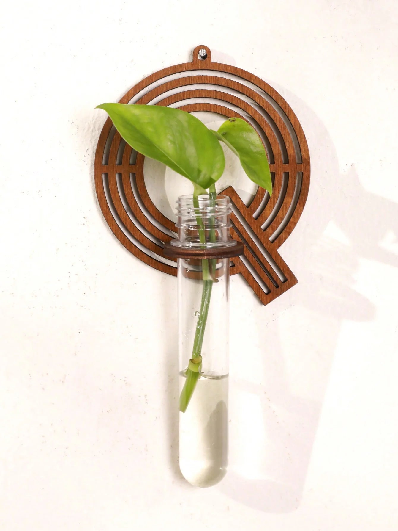 A-Z Alphabet Plant Propagation Stations ，With Wooden Stand，26styles DIY Plant Propagation Tubes， Plant Lover Hydroponics Decor