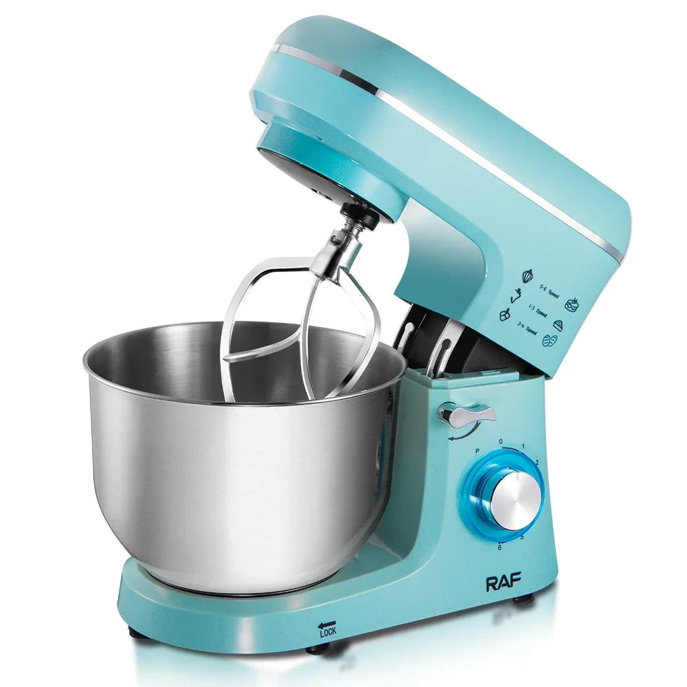 Multifunction 6.8L Kitchen Standing Cake Mixer Bakery Dough Kneading Machines Bread Dough Stand Food Mixer For Baking