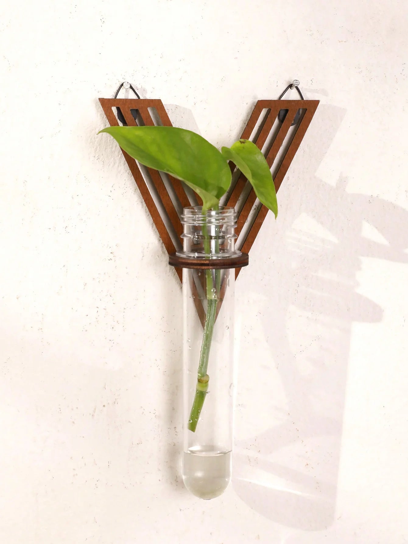 A-Z Alphabet Plant Propagation Stations ，With Wooden Stand，26styles DIY Plant Propagation Tubes， Plant Lover Hydroponics Decor