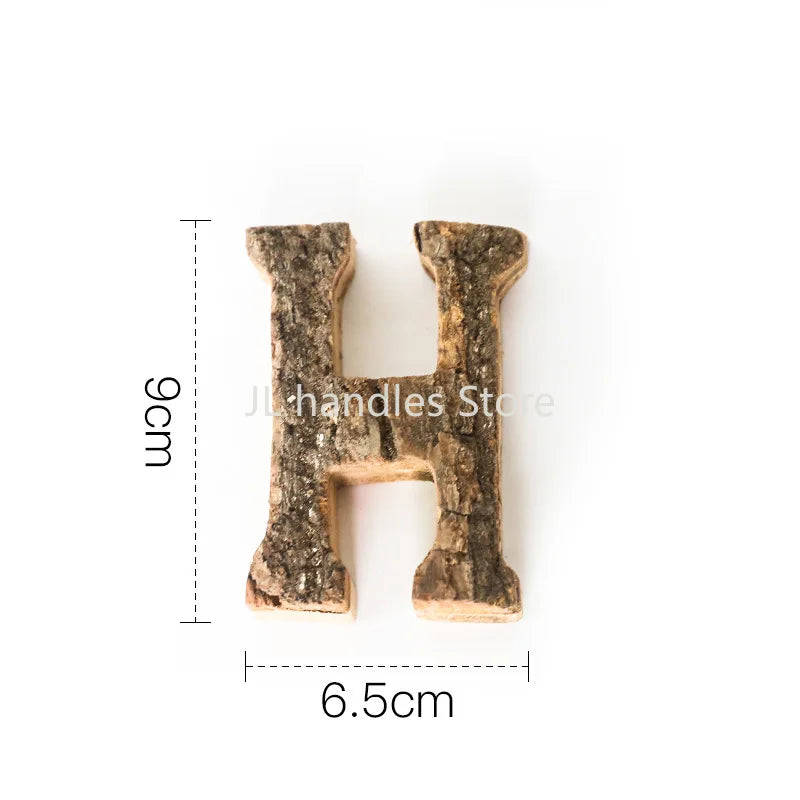 Wooden Letters Home Decor Alphabet Number DIY Home Bar Party Decoration Vintage Natural Home Decoration Accessories for Home