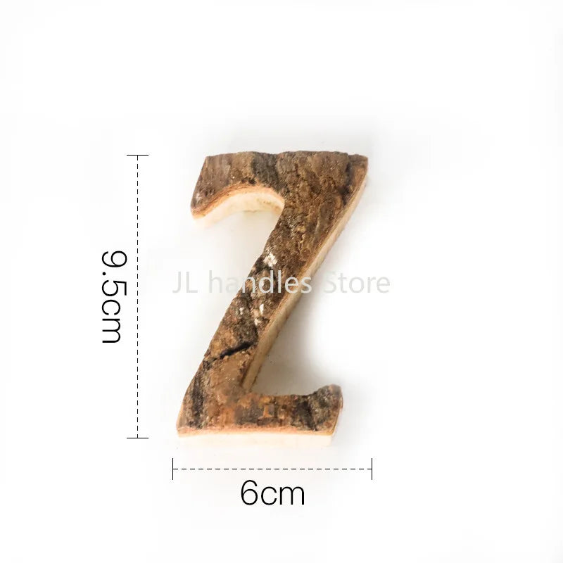 Wooden Letters Home Decor Alphabet Number DIY Home Bar Party Decoration Vintage Natural Home Decoration Accessories for Home
