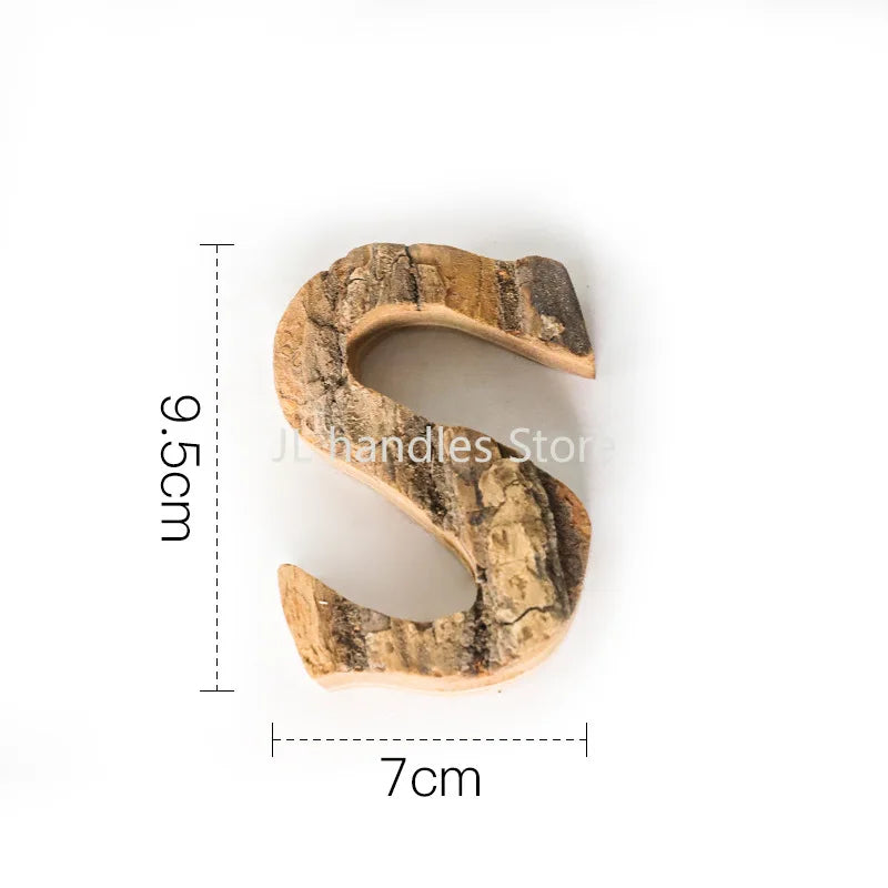 Wooden Letters Home Decor Alphabet Number DIY Home Bar Party Decoration Vintage Natural Home Decoration Accessories for Home
