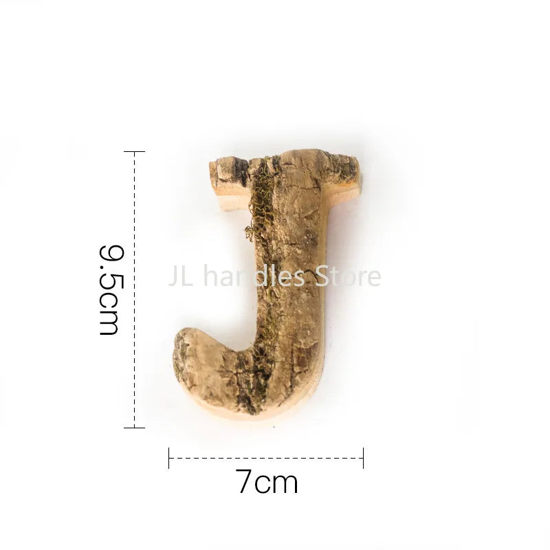 Wooden Letters Home Decor Alphabet Number DIY Home Bar Party Decoration Vintage Natural Home Decoration Accessories for Home