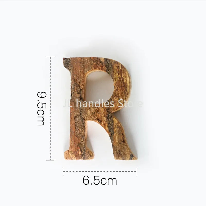 Wooden Letters Home Decor Alphabet Number DIY Home Bar Party Decoration Vintage Natural Home Decoration Accessories for Home